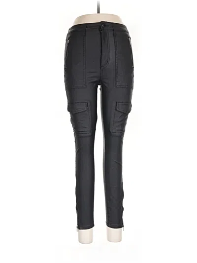 Pre-owned Bardot Cargo Pants In Black