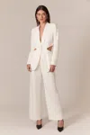 Bardot Cassian Cut Out Blazer In Ivory