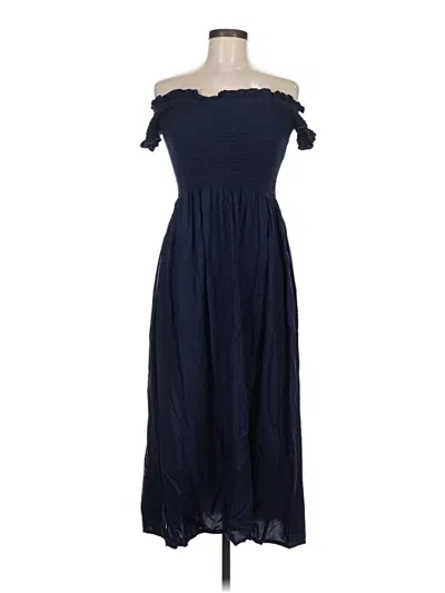 Pre-owned Bardot Casual Dress In Blue