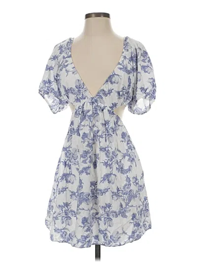 Pre-owned Bardot Casual Dress In Blue