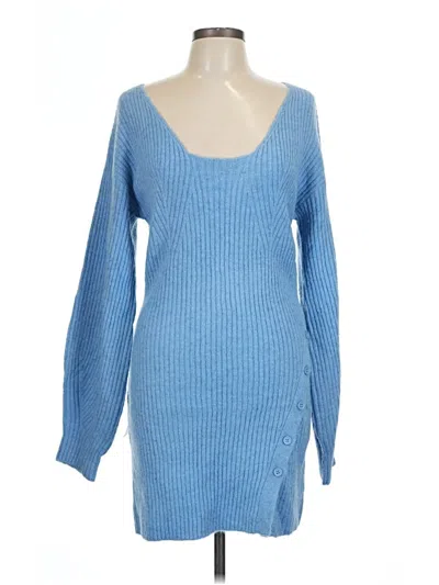 Pre-owned Bardot Casual Dress In Blue