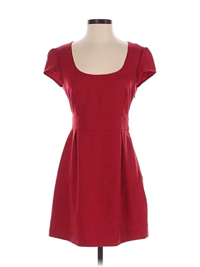 Pre-owned Bardot Casual Dress In Burgundy