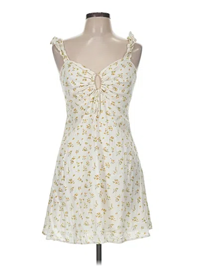 Pre-owned Bardot Casual Dress In Ivory