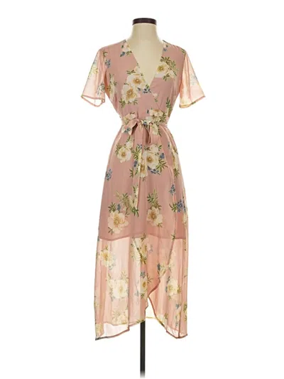Pre-owned Bardot Casual Dress In Pink