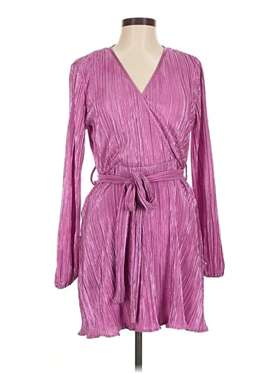 Pre-owned Bardot Casual Dress In Purple