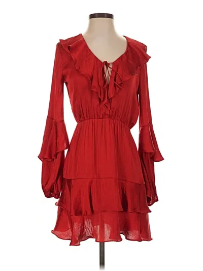 Pre-owned Bardot Casual Dress In Red