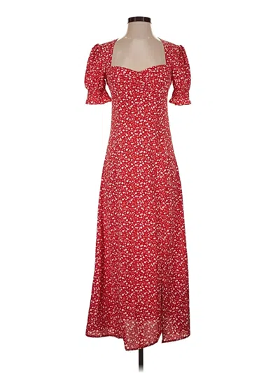 Pre-owned Bardot Casual Dress In Red