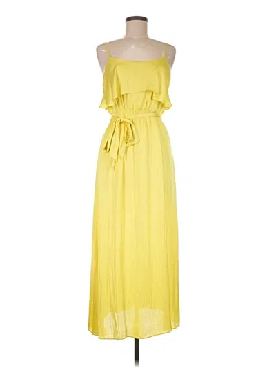 Pre-owned Bardot Casual Dress In Yellow