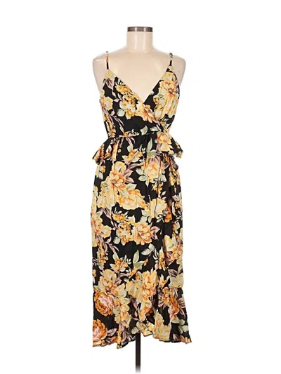 Pre-owned Bardot Casual Dress In Yellow