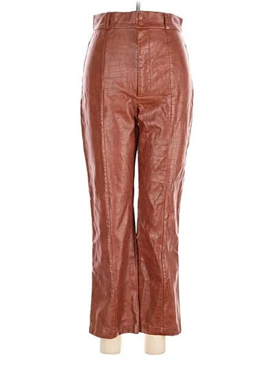 Pre-owned Bardot Casual Pants In Brown