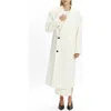 Bardot Classic Oversized Coat In White