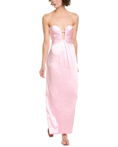 Bardot Clea Satin Maxi Dress