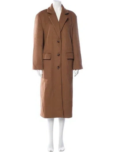 Pre-owned Bardot Coat In Brown