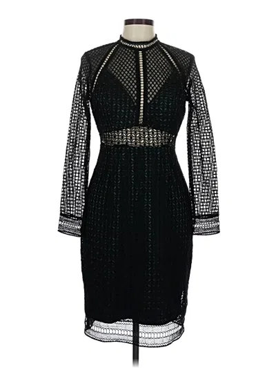 Pre-owned Bardot Cocktail Dress In Black