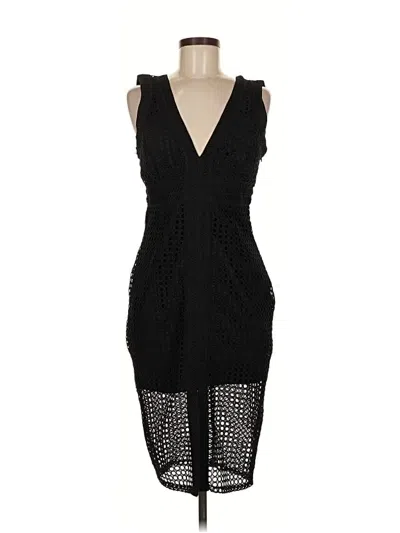 Pre-owned Bardot Cocktail Dress In Black