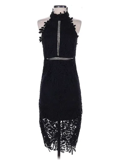 Pre-owned Bardot Cocktail Dress In Black