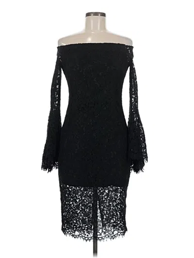 Pre-owned Bardot Cocktail Dress In Black