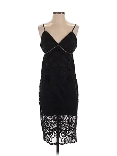 Pre-owned Bardot Cocktail Dress In Black