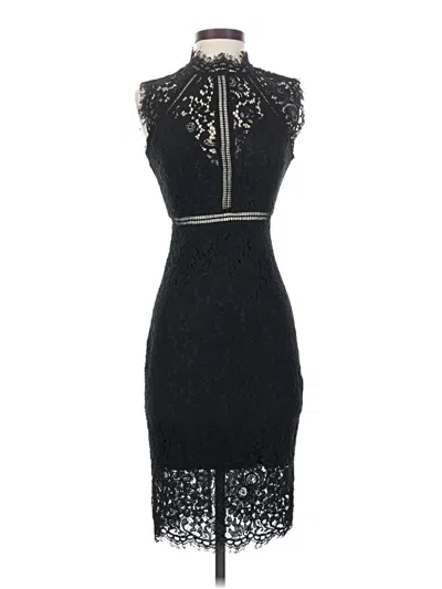 Pre-owned Bardot Cocktail Dress In Black