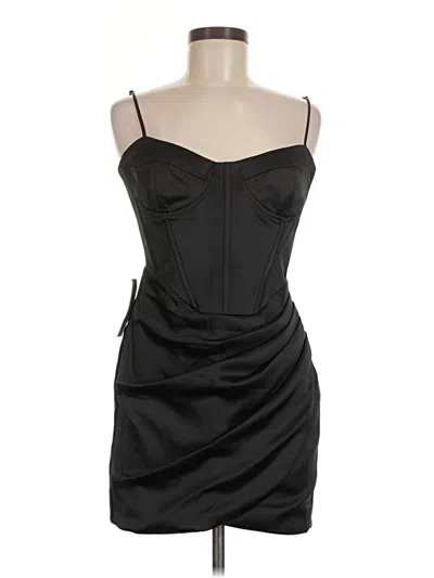 Bardot Cocktail Dress In Black