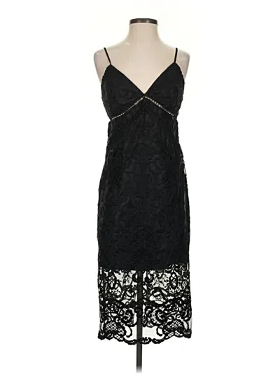Pre-owned Bardot Cocktail Dress In Black