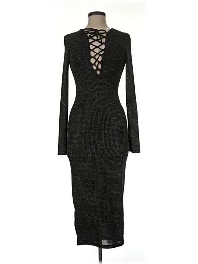 Pre-owned Bardot Cocktail Dress In Black