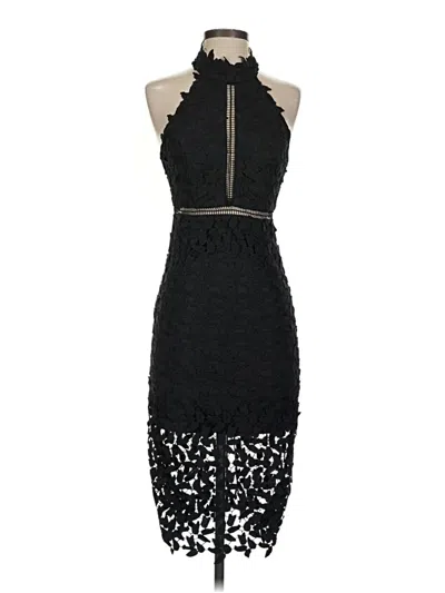 Pre-owned Bardot Cocktail Dress In Black