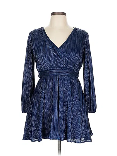 Pre-owned Bardot Cocktail Dress In Blue