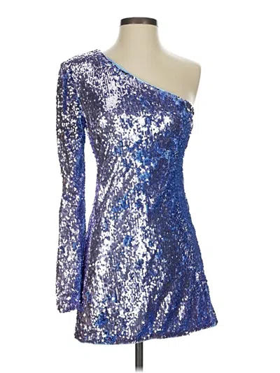 Pre-owned Bardot Cocktail Dress In Blue