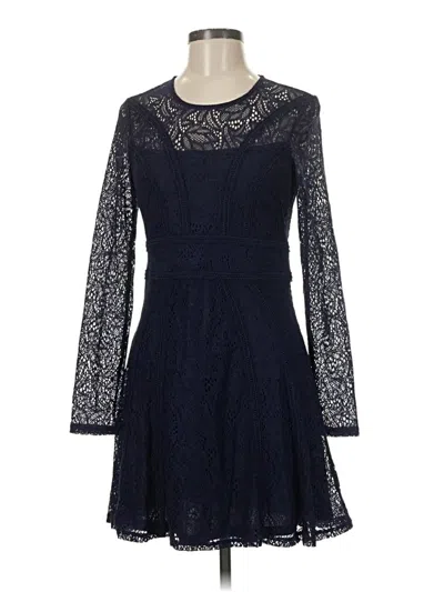 Pre-owned Bardot Cocktail Dress In Blue