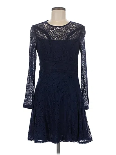 Pre-owned Bardot Cocktail Dress In Blue