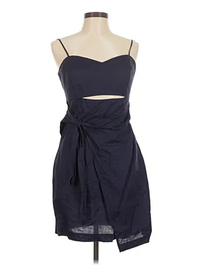 Pre-owned Bardot Cocktail Dress In Blue