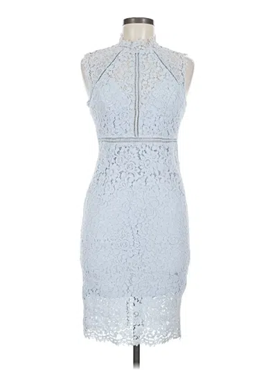 Pre-owned Bardot Cocktail Dress In Blue