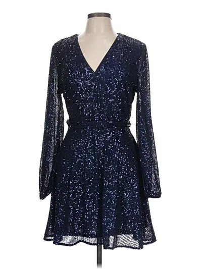 Pre-owned Bardot Cocktail Dress In Blue