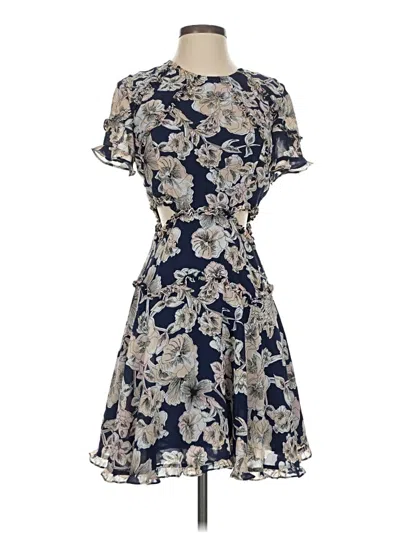 Bardot Cocktail Dress In Blue