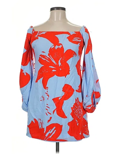 Pre-owned Bardot Cocktail Dress In Blue