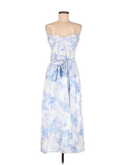 Pre-owned Bardot Cocktail Dress In Blue