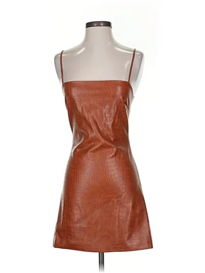 Pre-owned Bardot Cocktail Dress In Brown