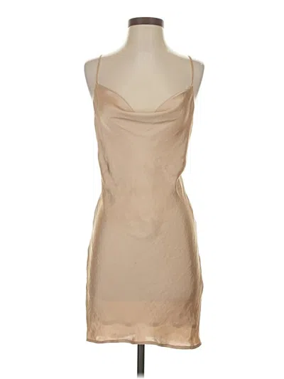 Pre-owned Bardot Cocktail Dress In Brown