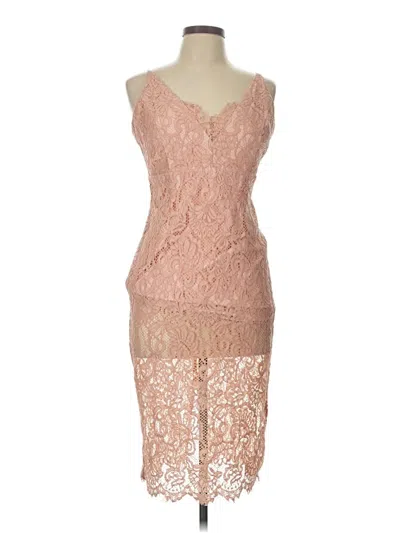 Pre-owned Bardot Cocktail Dress In Brown