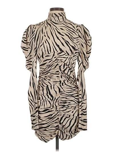 Pre-owned Bardot Cocktail Dress In Brown