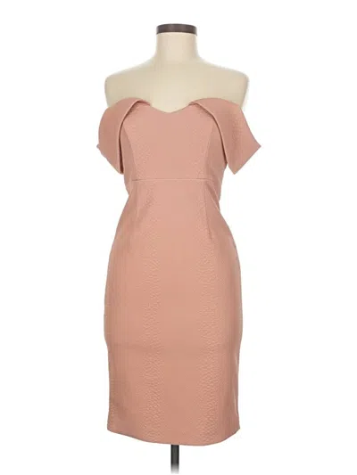 Pre-owned Bardot Cocktail Dress In Brown