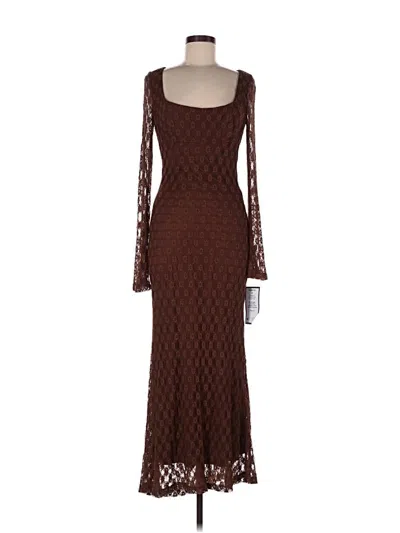 Bardot Cocktail Dress In Brown