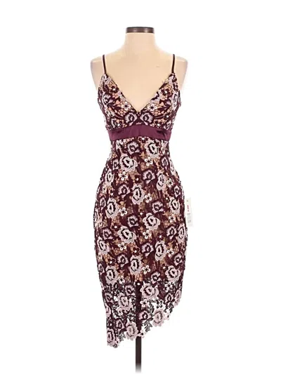 Pre-owned Bardot Cocktail Dress In Brown