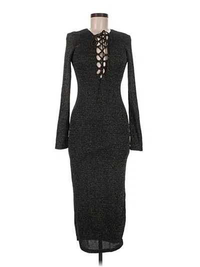 Pre-owned Bardot Cocktail Dress In Gray