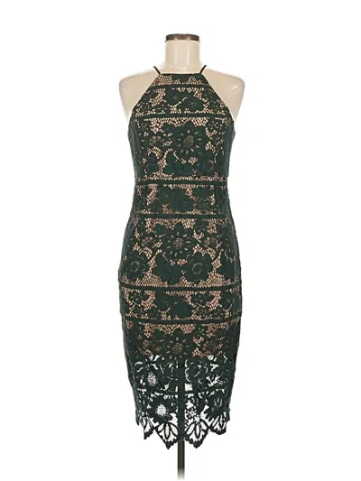 Pre-owned Bardot Cocktail Dress In Green