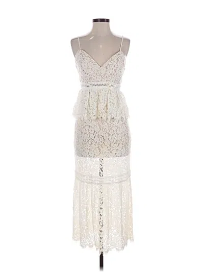 Pre-owned Bardot Cocktail Dress In Ivory