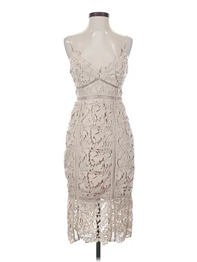 Pre-owned Bardot Cocktail Dress In Ivory
