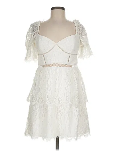 Pre-owned Bardot Cocktail Dress In Ivory