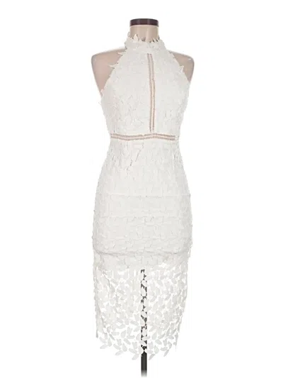 Pre-owned Bardot Cocktail Dress In Ivory